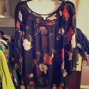 Lauren Conrad - blouse - like new - size OX